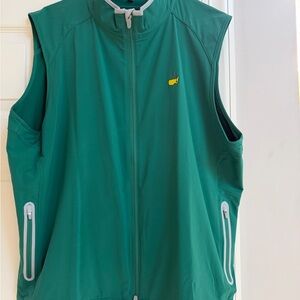 Masters Peter Millar Teal Sleeveless Golf Vest